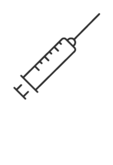 Syringe line art (Vaccination Icon)